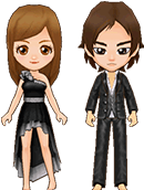 「夜」(上下セット)