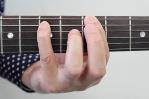 6弦5フレットと5弦7フレット