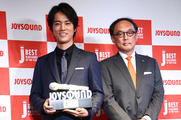 （左から）桐谷 健太さん、株式会社エクシング 代表取締役社長　吉田篤司